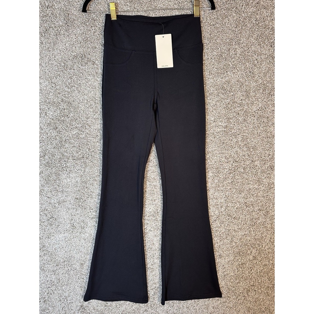 Halara Play It My Way Flare Leggings Black XS Petite High Waisted Yoga Pant NWT!